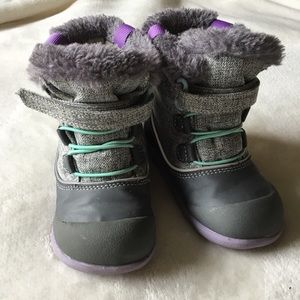 See Kai Run kids snow boots VGUC WARM sz 9 toddler
